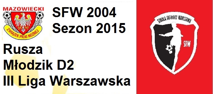 Harmonogram drużyny SFW 2004 w sezonie 2015/2016